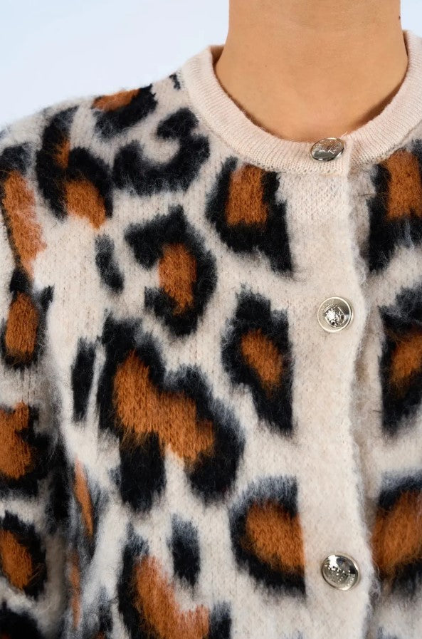 Leopard Print Cardigan